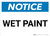 Notice: Wet Paint Landscape