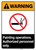 Warning: Painting Operations - Authorized Personnel Only ANSI Portrait