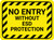 No Entry Without ESD Protection - Floor Sign