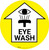 Eye Wash with Arrow Icon - Floor Sign