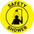 Safety Shower with Icon - Floor Sign
