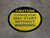 Conveyor May Start Without Warning - Floor Sign