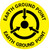 Earth Ground Point - Floor Sign