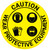 Caution Wear Protective Equipment - Floor Sign