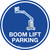 Boom Lift Parking - Floor Sign