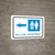 Billing Department Left Arrow with Icon Landscape - Wall Sign