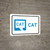 CAT with Icon Landscape - Wall Sign