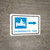 Chiropractic Care Right Arrow with Icon Landscape - Wall Sign