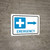Emergency Right Arrow with Icon Landscape - Wall Sign