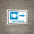 Cafeteria (with Symbol) Right Arrow Landscape - Wall Sign