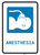 Anesthesia with Icon Portrait - Wall Sign