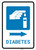 Diabetes Right Arrow with Icon Portrait - Wall Sign