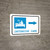 Intensive Care Right Arrow with Icon Landscape - Wall Sign