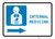 Internal Medicine Right Arrow with Icon Landscape - Wall Sign