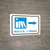Medical Library Right Arrow with Icon Landscape - Wall Sign