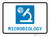 Microbiology with Icon Landscape - Wall Sign