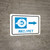 MRI/PET Scan Right Arrow with Icon Landscape - Wall Sign