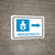 Pediatrics Right Arrow with Icon Landscape - Wall Sign