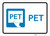 PET with Icon Landscape - Wall Sign