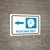 Psychology Left Arrow with Icon Landscape - Wall Sign