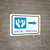 Social Services Right Arrow with Icon Landscape - Wall Sign