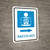 Radiology Right Arrow with Icon Portrait - Wall Sign