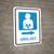 Urology Right Arrow with Icon Portrait - Wall Sign