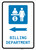 Billing Department Left Arrow with Icon Portrait - Wall Sign