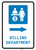 Billing Department Right Arrow with Icon Portrait - Wall Sign