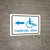 ADA Accessible Changing Area Left Arrow with Icon Landscape v2 - Wall Sign