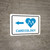 Cardiology Left Arrow with Icon Landscape v2 - Wall Sign
