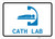 Cath Lab with Icon Landscape v2 - Wall Sign