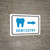 Dentistry Right Arrow with Icon Landscape v2 - Wall Sign