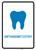 Orthodontistry with Icon Portrait v2 - Wall Sign