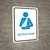 Outpatient with Icon Portrait v2 - Wall Sign