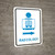 Radiology Right Arrow with Icon Portrait v2 - Wall Sign