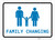 Family Changing with Icon Landscape v2 - Wall Sign