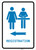 Registration Left Arrow with Icon Portrait - Wall Sign