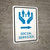 Social Services Right Arrow with Icon Portrait - Wall Sign