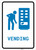 Vending Machine with Icon Portrait - Wall Sign