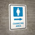 Womens Changing Area Right Arrow with Icon Portrait v2 - Wall Sign