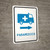 Paramedics Right Arrow with Icon Portrait v2 - Wall Sign