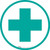 Cross White - Floor Sign