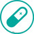 Pill White - Floor Sign