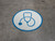 Stethoscope White - Floor Sign