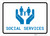Social Services with Icon Landscape v2 - Wall Sign