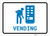 Vending Machine with Icon Landscape v2 - Wall Sign