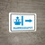 Mammography Right Arrow with Icon Landscape v2 - Wall Sign