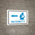 Maternity Left Arrow with Icon Landscape v2 - Wall Sign