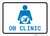 OB Clinic with Icon Landscape v2 - Wall Sign